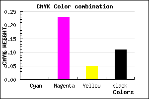 #E4B0D8 color CMYK mixer