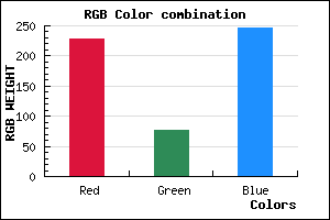rgb background color #E44CF6 mixer