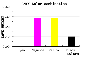 #E5A2A2 color CMYK mixer