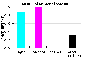 #1700AD color CMYK mixer