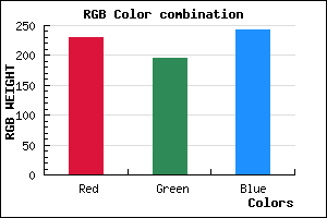 rgb background color #E6C4F2 mixer