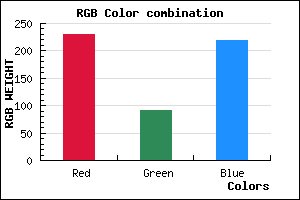 rgb background color #E65CDB mixer