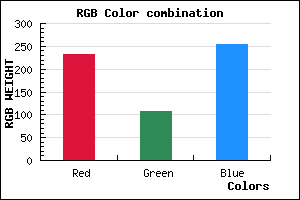 rgb background color #E86BFF mixer