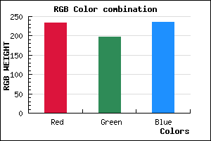 rgb background color #E9C5EB mixer