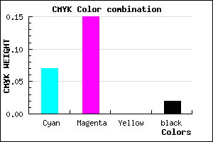 #E9D4FA color CMYK mixer