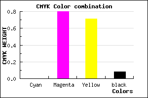 #EA2E44 color CMYK mixer
