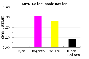 #EBA2AD color CMYK mixer