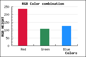 rgb background color #EC6C7E mixer