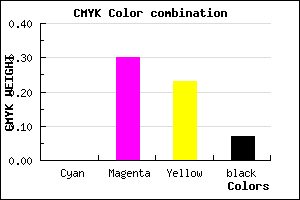 #ECA6B5 color CMYK mixer