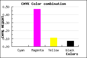 #ED7ED2 color CMYK mixer