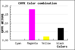 #EEC2EA color CMYK mixer