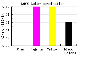#EFD8D8 color CMYK mixer
