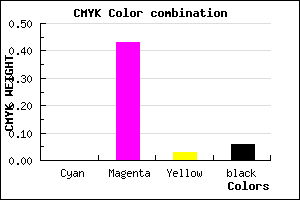 #F08AEA color CMYK mixer