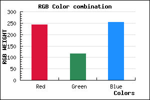 rgb background color #F273FF mixer