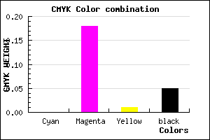 #F2C6F0 color CMYK mixer