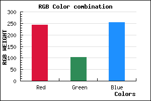 rgb background color #F368FF mixer