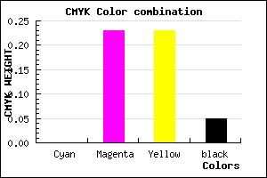#F3BBBB color CMYK mixer