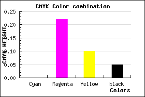 #F3BDDB color CMYK mixer