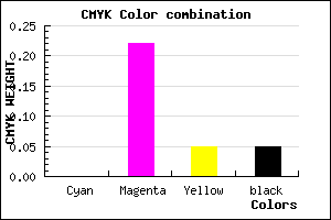 #F3BDE8 color CMYK mixer