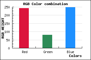 rgb background color #F351F9 mixer