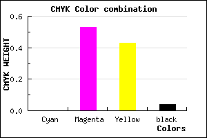 #F4728B color CMYK mixer