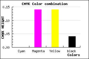 #F4D3D3 color CMYK mixer