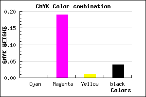 #F5C7F2 color CMYK mixer