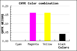 #F5CECE color CMYK mixer