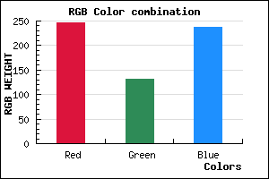 rgb background color #F783EE mixer