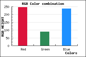 rgb background color #F759ED mixer