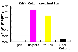 #F9B7C2 color CMYK mixer