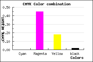 #FA8ACC color CMYK mixer