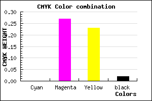 #FAB6C1 color CMYK mixer