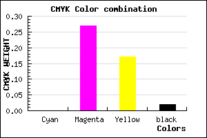 #FAB6D0 color CMYK mixer