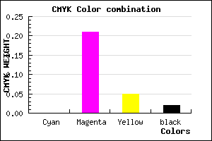 #FAC6EE color CMYK mixer