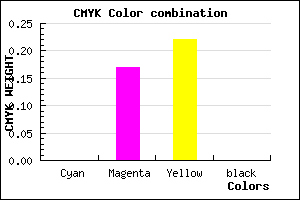 #FFD3C6 color CMYK mixer