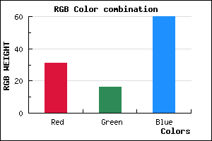 rgb background color #1F103C mixer