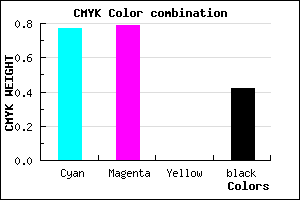 #221F93 color CMYK mixer