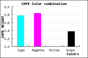#231A9E color CMYK mixer