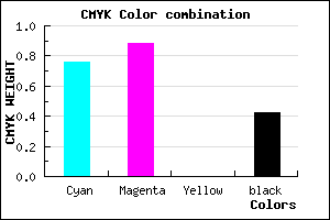 #241293 color CMYK mixer