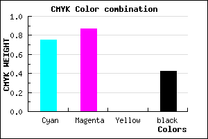 #251395 color CMYK mixer