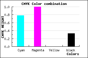 #2600AA color CMYK mixer