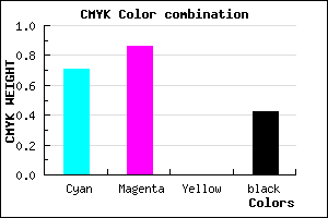 #2B1494 color CMYK mixer