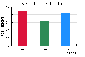 rgb background color #2C202A mixer