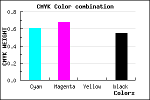 #2D2472 color CMYK mixer