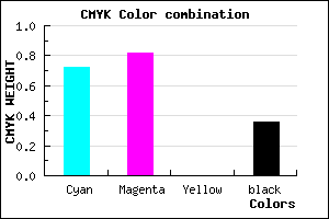 #2E1DA2 color CMYK mixer
