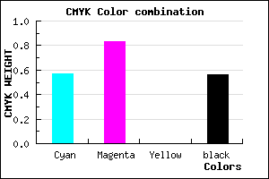 #311371 color CMYK mixer