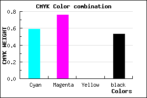 #311D78 color CMYK mixer