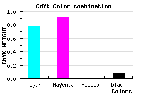 #3516EE color CMYK mixer