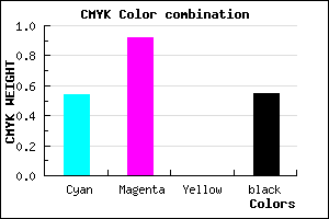 #350973 color CMYK mixer